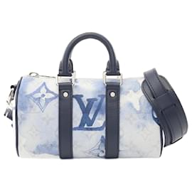 Louis Vuitton-Louis Vuitton Monogram Watercolor Keepall XS Handbag M45761-White