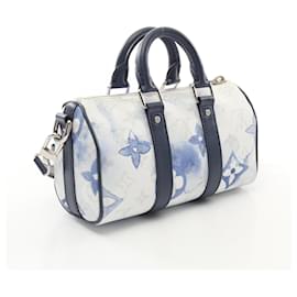 Louis Vuitton-Louis Vuitton Monogram Watercolor Keepall XS Handbag M45761-White