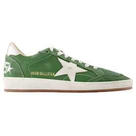 Golden Goose-Ballstar Sneakers - Golden Goose Deluxe Brand - Cuir - Vert-Vert
