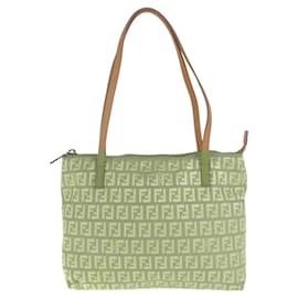 Fendi-Fendi Canvas/Leather Zucchino 2way Bag 2305 8BH021 028-Pink