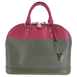 Louis Vuitton-Sac à main Epi Alma M40490 de Louis Vuitton-Rose