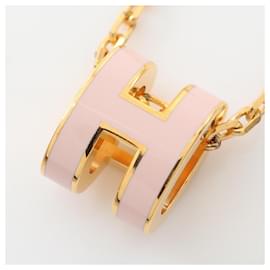 Hermès-Collier H MINI POP H d'Hermès GP-Doré,Métallisé
