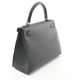 Hermès-Hermes Vau Epsom Kelly 2way Bag 28 Stamp W (2024)-Grey