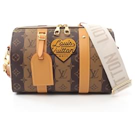Louis Vuitton-Louis Vuitton Monogram Louis Vuitton × Nigo City Keepall 2way Shoulder Bag M45963-Brown