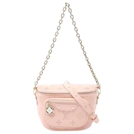 Louis Vuitton-Sac à bandoulière Mini Bumbag Monogram Floral Louis Vuitton M11300-Rose