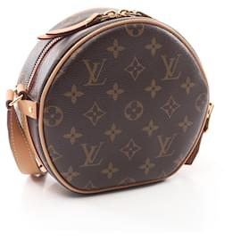 Louis Vuitton-Sac à épaule Boite Chapeau Souple PM Monogram Louis Vuitton M45578-Marron