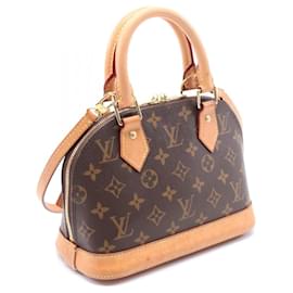 Louis Vuitton-Louis Vuitton Monogram Alma BB Handbag M53152-Brown