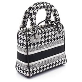 Christian Dior-Dior Canvas LADY D-LITE Mini 2way Bag-Black