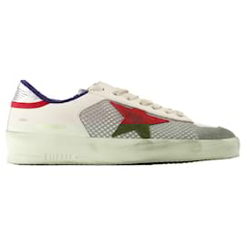 Golden Goose-Stardan Sneakers - Golden Goose Deluxe Brand - Leather - White-White