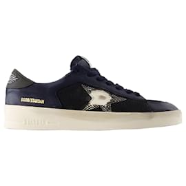 Golden Goose-Stardan Sneakers - Golden Goose Deluxe Brand - Leather - Blue-Blue