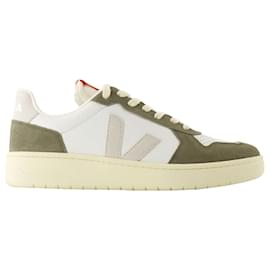 Veja-V 82 Sneakers - Veja - Leather - White-White
