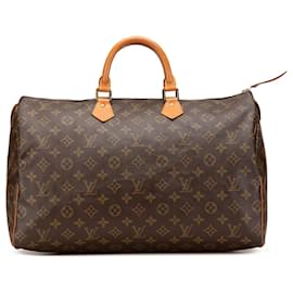 Louis Vuitton-Louis Vuitton Speedy 40 Monogram Marron-Marron