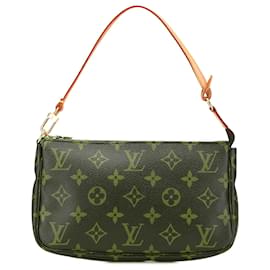 Louis Vuitton-Pochette Accessoires Monogram Marron Louis Vuitton-Marron