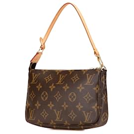 Louis Vuitton-Pochette Accessoires Monogram Marron Louis Vuitton-Marron