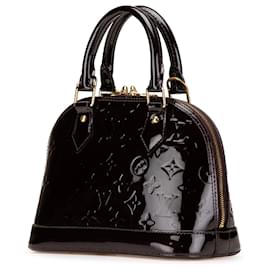Louis Vuitton-Louis Vuitton Purple Monogram Vernis Alma BB-Autre,Violet