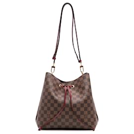 Louis Vuitton-Louis Vuitton Marron Damier Ébène Neonoe-Marron