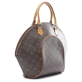 Louis Vuitton-Louis Vuitton Brown Monogram Ellipse MM-Brown