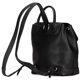 Louis Vuitton-Sac à dos Lockme en taurillon noir Louis Vuitton-Noir