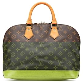 Louis Vuitton-Louis Vuitton Brown Monogram Alma PM-Brown