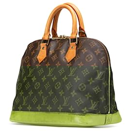 Louis Vuitton-Louis Vuitton Brown Monogram Alma PM-Brown