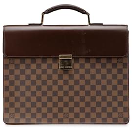 Louis Vuitton-Louis Vuitton Brown Damier Ebene Altona PM-Brown