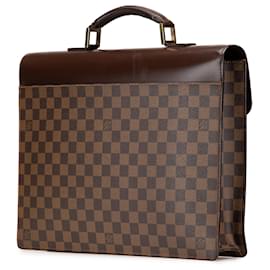 Louis Vuitton-Louis Vuitton Brown Damier Ebene Altona PM-Brown