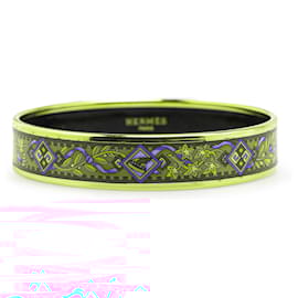 Hermès-Bracelet en émail large Pilgrim rouge Hermès 62-Rouge