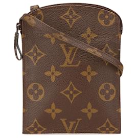 Louis Vuitton-Porte-passeport Secret Pochette Monogram Marron Louis Vuitton-Marron
