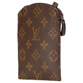 Louis Vuitton-Porte-passeport Secret Pochette Monogram Marron Louis Vuitton-Marron