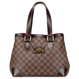 Louis Vuitton-Louis Vuitton Marron Damier Ebene Hampstead PM-Marron
