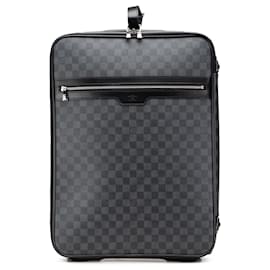 Louis Vuitton-Louis Vuitton Black Damier Graphite Pegase 55-Black