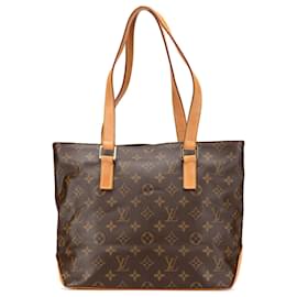Louis Vuitton-Cabas Piano Monogram Marron Louis Vuitton-Marron