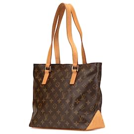 Louis Vuitton-Cabas Piano Monogram Marron Louis Vuitton-Marron