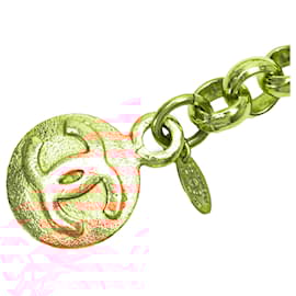 Chanel-Ceinture en chaîne médaillon plaqué or Chanel-Doré