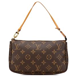 Louis Vuitton-Pochette Accessoires Monogram Marron Louis Vuitton-Marron
