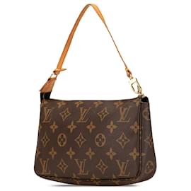 Louis Vuitton-Pochette Accessoires Monogram Marron Louis Vuitton-Marron