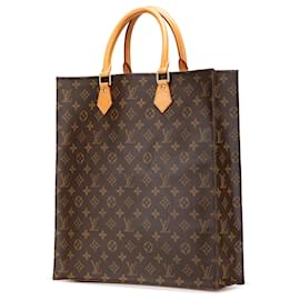 Louis Vuitton-Sac Plat Monogram Marron Louis Vuitton-Marron