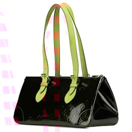 Louis Vuitton-Louis Vuitton Monogram Vernis Rouge Avenue Rosewood-Rouge,Bordeaux