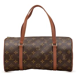 Louis Vuitton-Louis Vuitton Brown Monogram Papillon 30-Brown