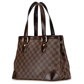 Louis Vuitton-Louis Vuitton Marron Damier Ebene Hampstead PM-Marron