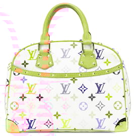 Louis Vuitton-Louis Vuitton Monogram Multicolore Blanc Trouville-Autre