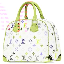 Louis Vuitton-Louis Vuitton Monogram Multicolore Blanc Trouville-Autre