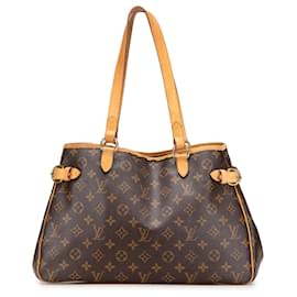 Louis Vuitton-Louis Vuitton Sac Batignolles Horizontal Monogram Marron-Marron