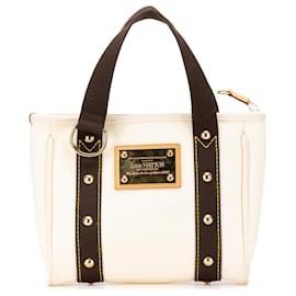 Louis Vuitton-Louis Vuitton Blanc Antigua Cabas PM-Blanc