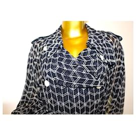 High-* SOMMER MANTEL * TRENCHCOAT * Gr. L * Absolut neu *-Black