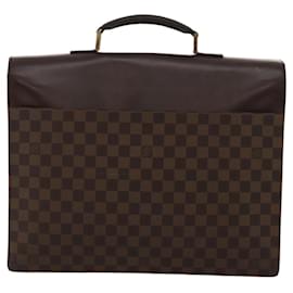 Louis Vuitton-LOUIS VUITTON Damier Ebene Altona GM Hand Bag N53312 LV Auth 117623-Autre