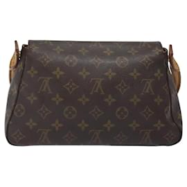 Louis Vuitton-LOUIS VUITTON Sac à épaule Mini Looping Monogram M51147 LV Auth 118097-Monogramme