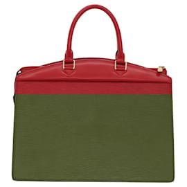 Louis Vuitton-LOUIS VUITTON Sac à main Epi Riviera Rouge M48187 LV Auth 118113-Rouge