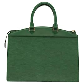 Louis Vuitton-LOUIS VUITTON Sac à main Epi Riviera Vert M48184 LV Auth 118079-Vert