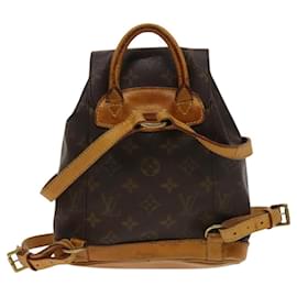 Louis Vuitton-LOUIS VUITTON Sac à dos Monogram Montsouris PM M51137 LV Auth BA184-Monogramme